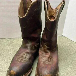 Dan Post 69512 Journeyman Safety Work boots, waterproof Sz 10M